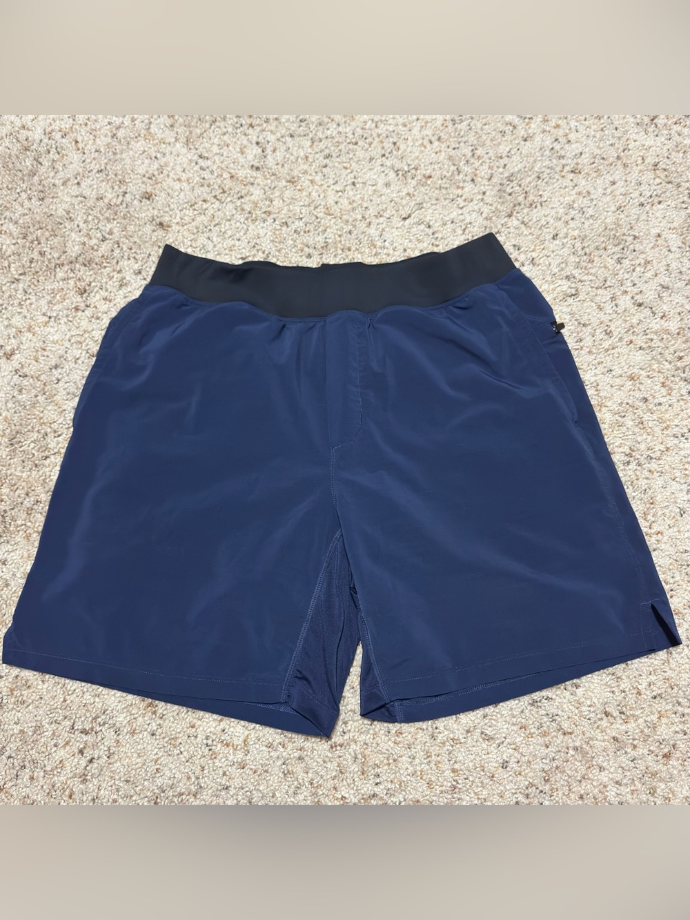 Fabletics Franchise Shorts 7” Mens M Blue Lined